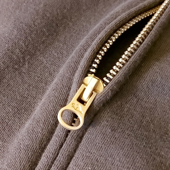 NWT Roots Small Navy Blue Zippered Hoodie - Picture 4 of 4